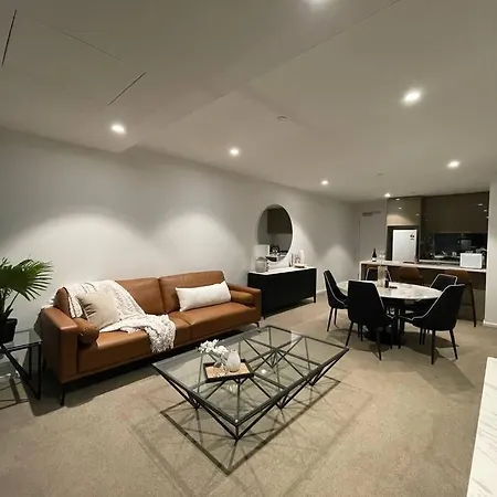 Modern 3 Bedroom Apartment In Southbank Melbourne Exterior photo